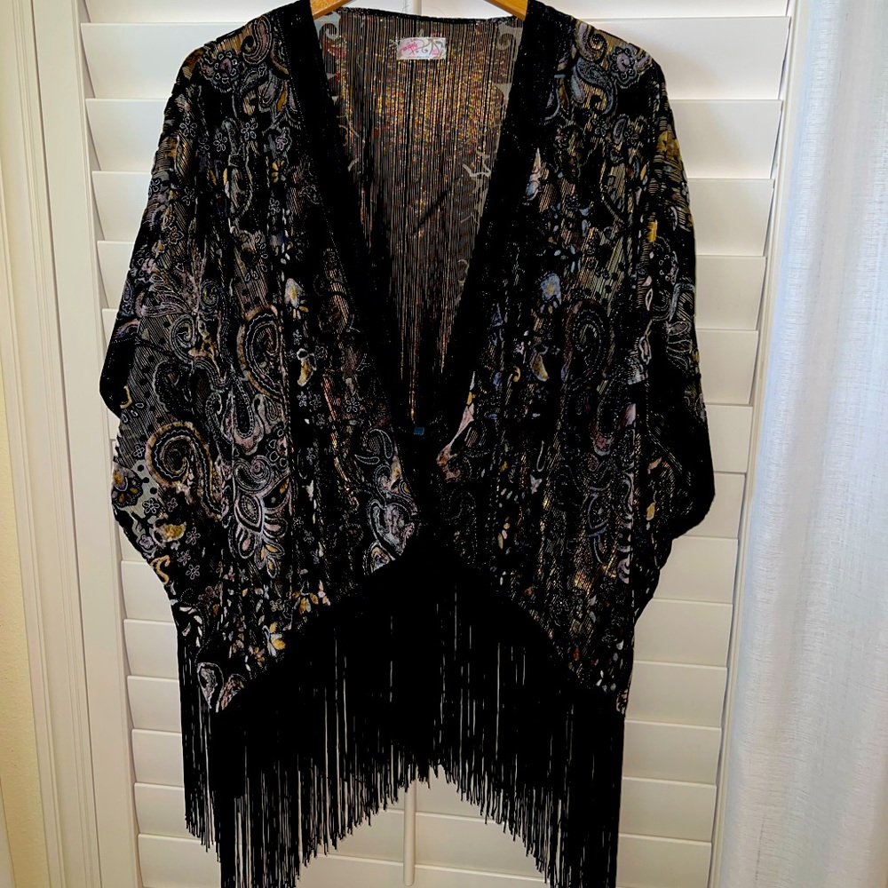 Free people fringe tunic